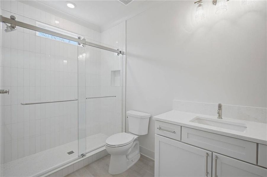 Furnished interior view inside a new home in , Cumming (Image 11).