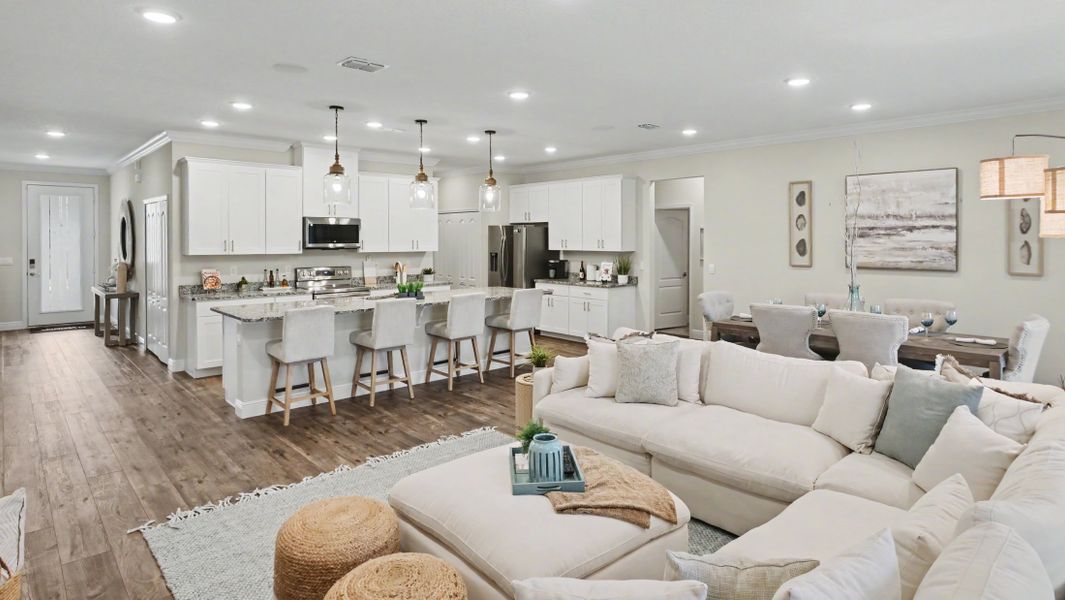 Representative furnished interior of a home built from the Wilmington by Maronda Homes in Eagle Crest, Grant-Valkaria (Image 33). Representative furnished interior of a home built from the Wilmington by Maronda Homes in Eagle Crest, Grant-Valkaria (Image 33).
