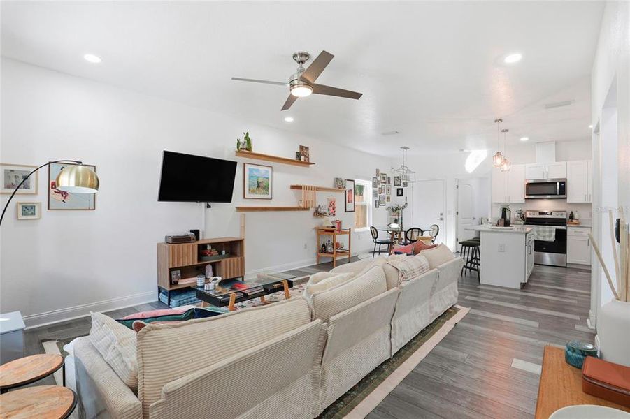 Furnished interior view inside a new home in , Gainesville (Image 8).