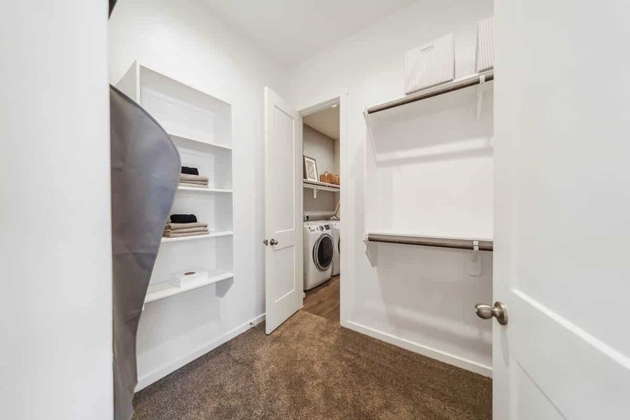 Furnished interior view inside a new home in The Trails, New Caney (Image 37).