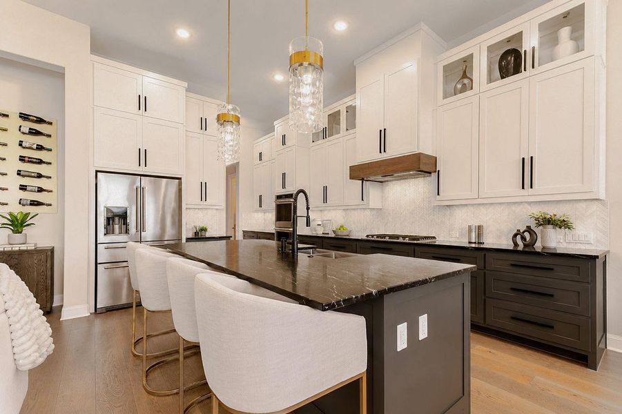 Furnished interior view inside a new home in , Dripping Springs (Image 33).