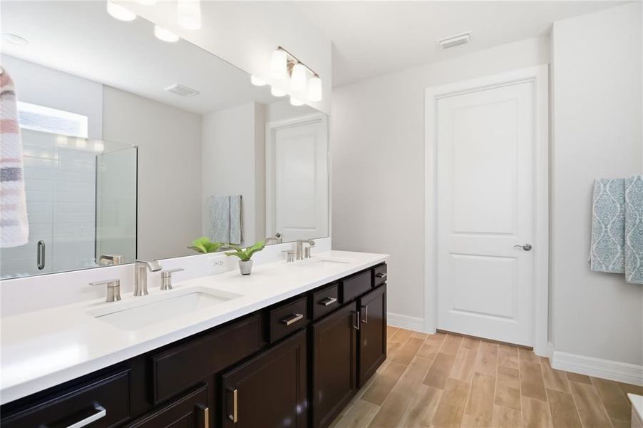 Furnished interior view inside a new home in , St. Cloud (Image 9).