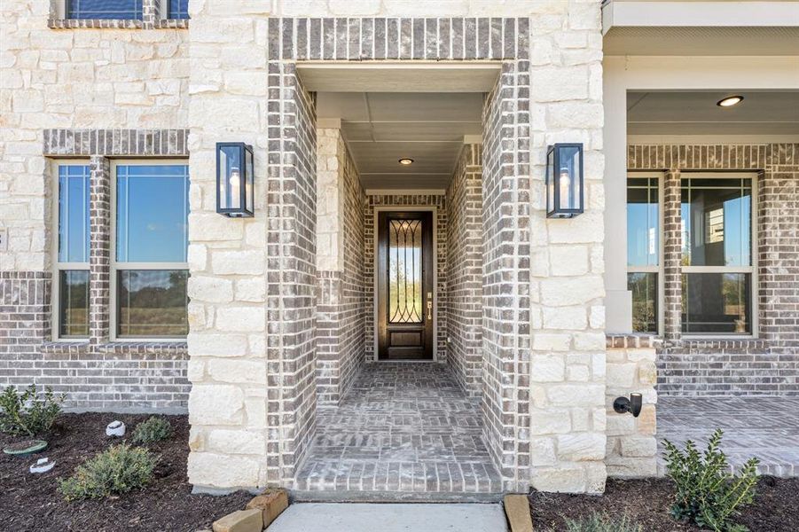 Exterior details and patio area of a home in Hampton Park, Glenn Heights (Image 25). Exterior details and patio area of a home in Hampton Park, Glenn Heights (Image 25).
