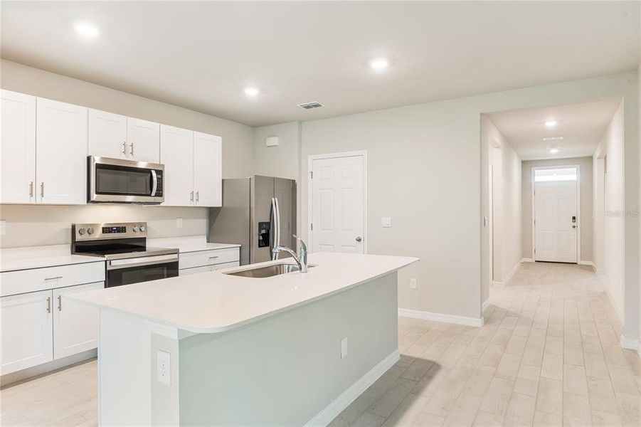 Furnished interior view inside a new home in Seagrass, Punta Gorda (Image 7).