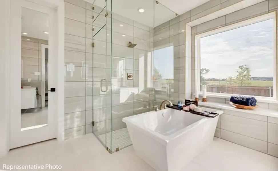 Furnished interior view inside a new home in Grand Estates of Anna, Anna (Image 4). Furnished interior view inside a new home in Grand Estates of Anna, Anna (Image 4).