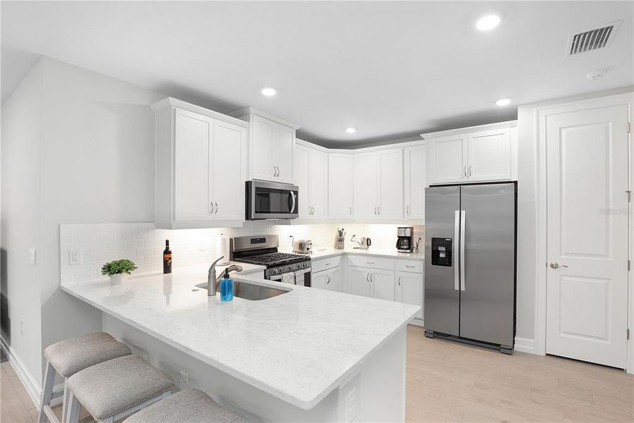 Furnished interior view inside a new home in , Punta Gorda (Image 14).