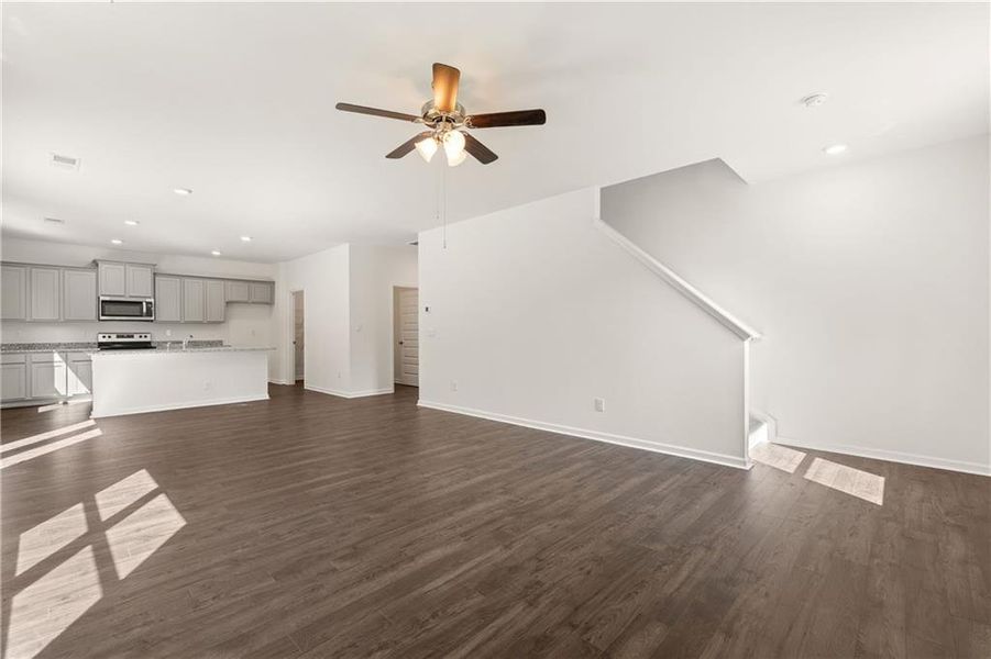 Spacious, unfurnished interior of a new home in The Reserve at Calcutta, Stockbridge (Image 14).