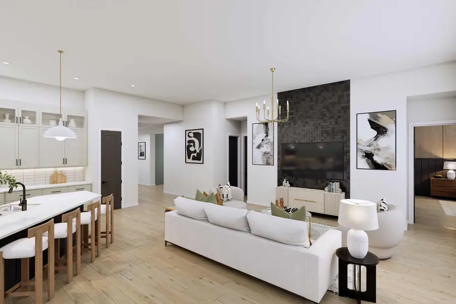 The Flower Mound - Family Room The Flower Mound - Family Room