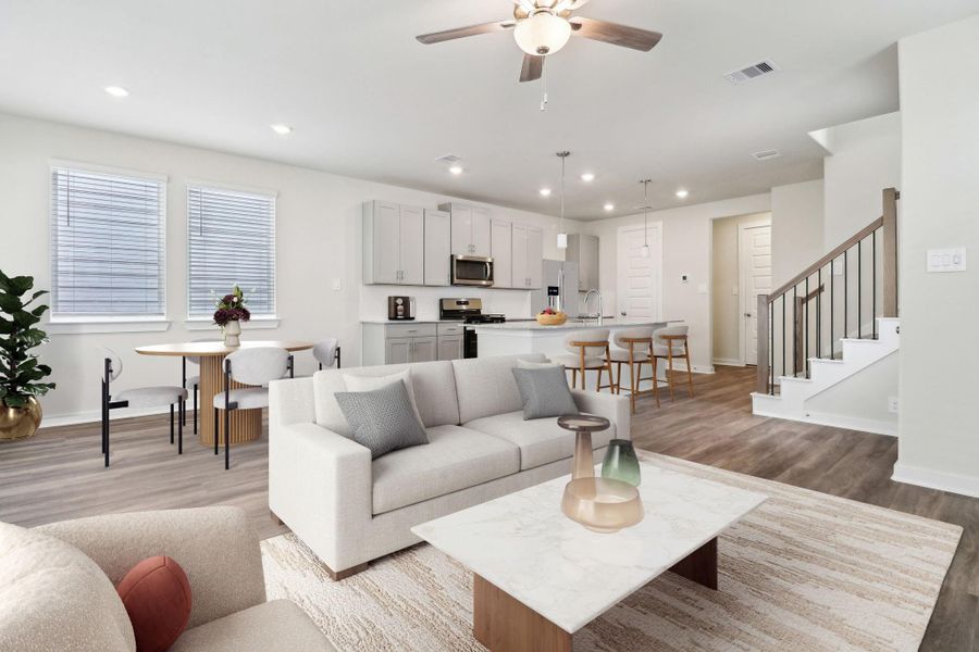 Photo is not of the actual home but is an inspirational photo of builder’s model home and may depict options, furnishings, and/or decorator features that are not included. Photo is not of the actual home but is an inspirational photo of builder’s model home and may depict options, furnishings, and/or decorator features that are not included.