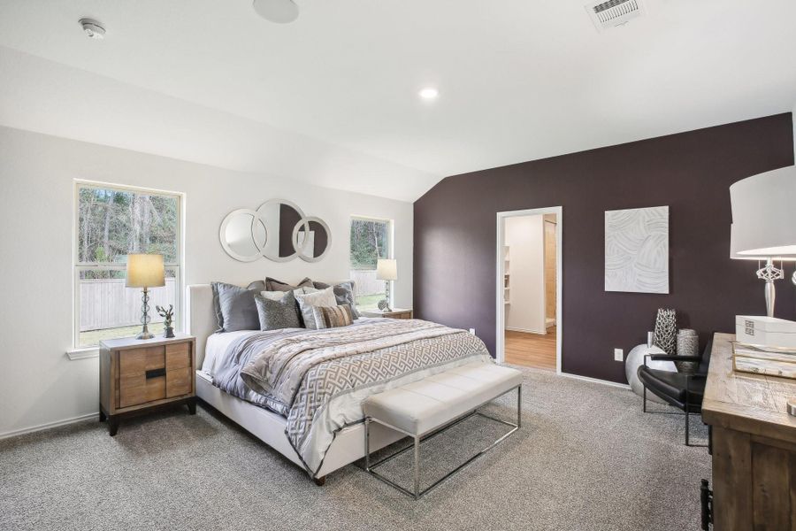 Furnished interior view inside a new home in Mill Creek, Magnolia (Image 15).