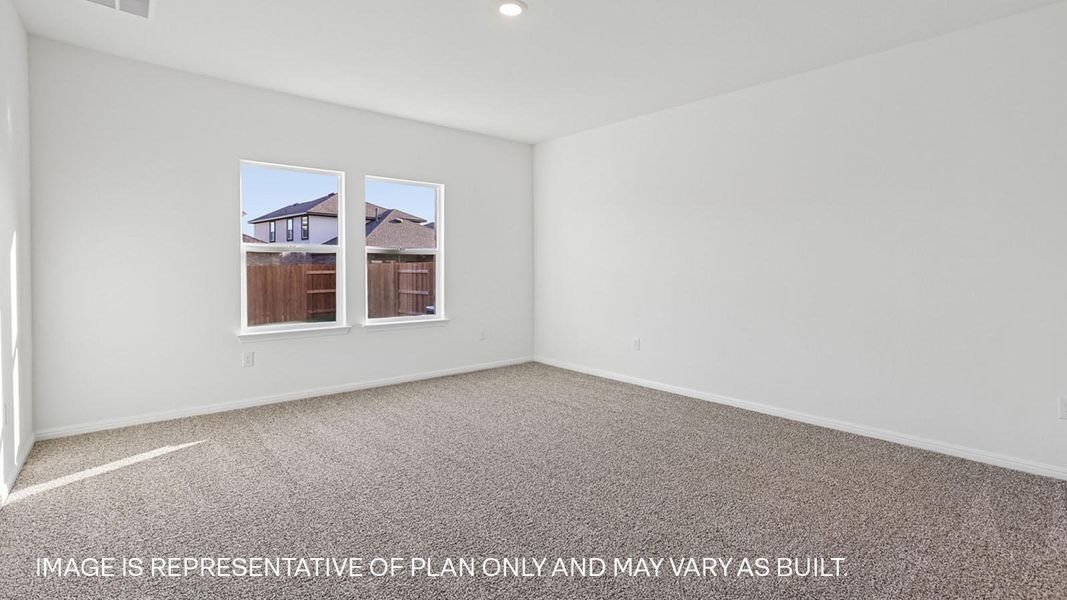 Spacious, unfurnished interior of a new home in Bar W Ranch, Leander (Image 16). Spacious, unfurnished interior of a new home in Bar W Ranch, Leander (Image 16).