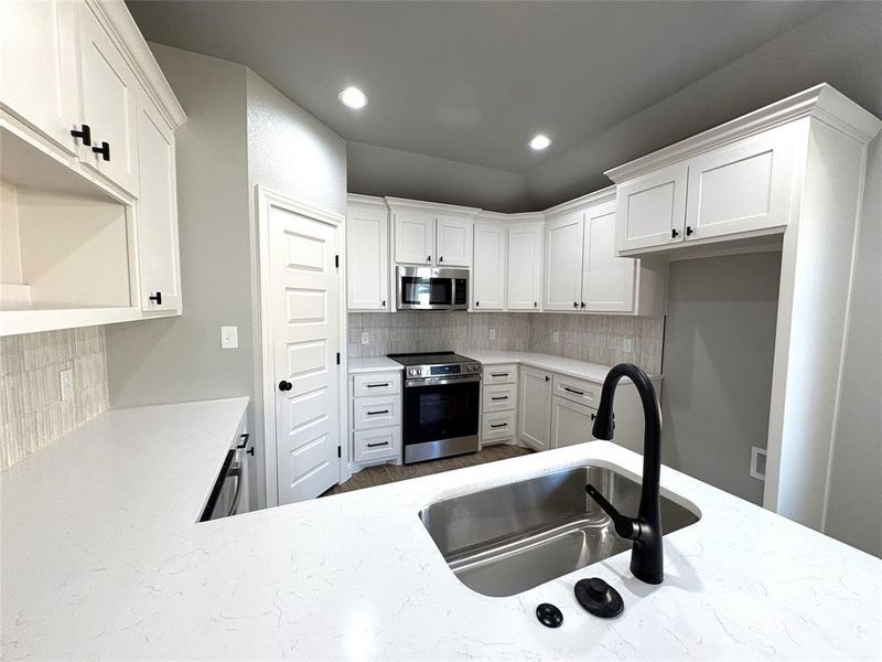 Close-up of interior finishes inside a home in , Abilene (Image 6).