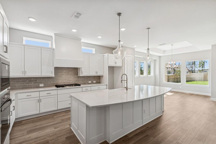 Furnished interior view inside a new home in ARTAVIA 65' Homesites, Conroe (Image 8).