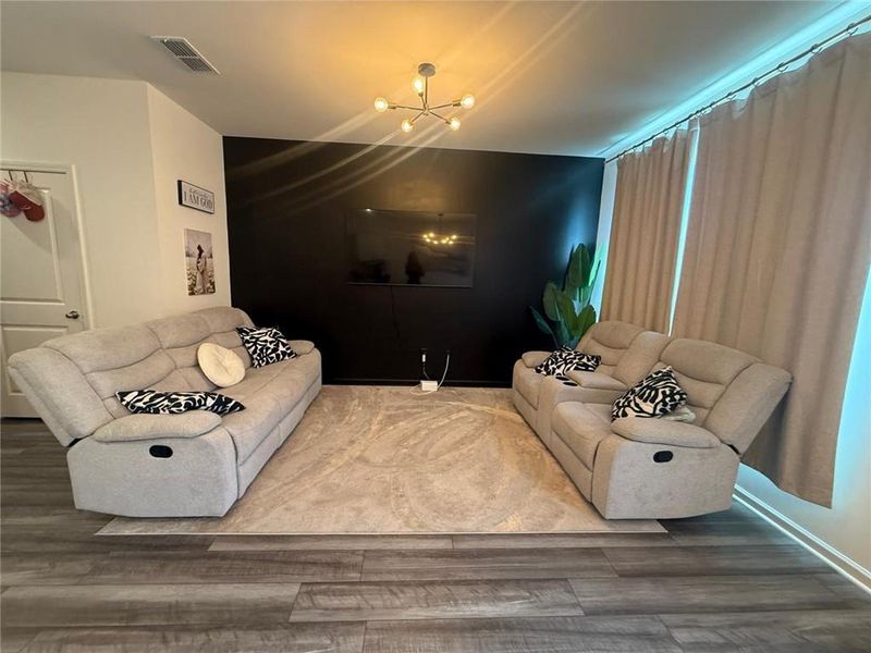 Furnished interior view inside a new home in , Winder (Image 3).