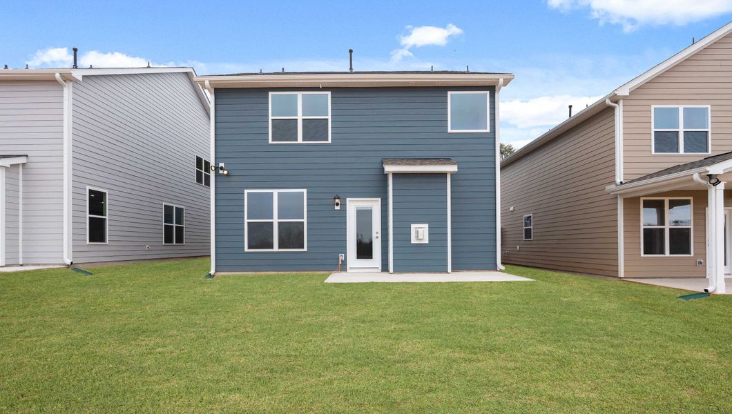 Representative exterior details of a home built from the Landon by D.R. Horton in Seven Oaks, Greenwood (Image 3).
