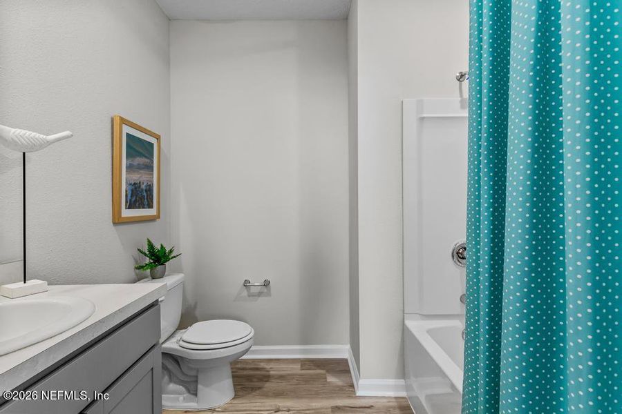 Furnished interior view inside a new home in , Jacksonville (Image 8). Furnished interior view inside a new home in , Jacksonville (Image 8).
