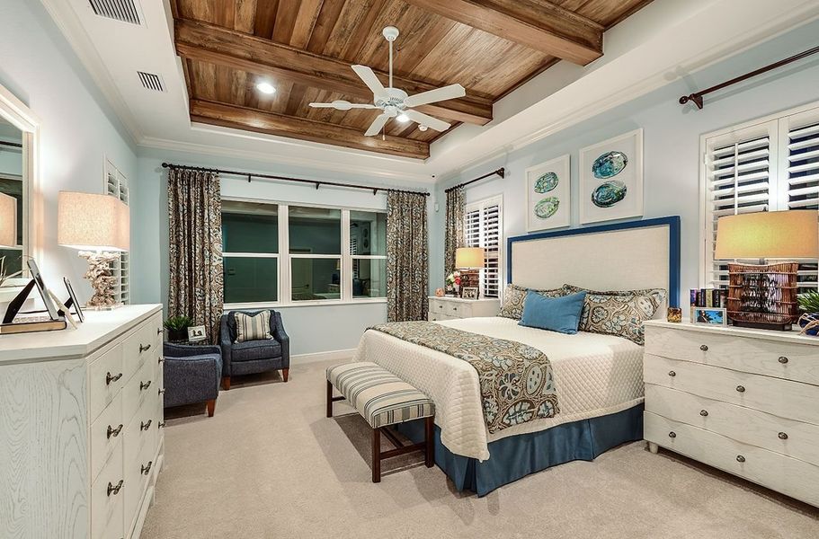 Representative furnished interior of a home built from the Kiawah 2 by Neal Communities in Grand Palm, Venice (Image 18).