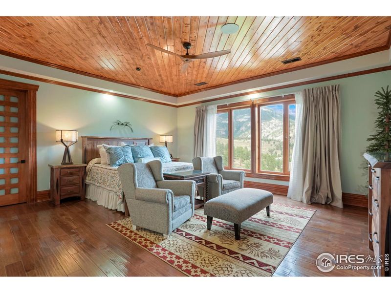 Furnished interior view inside a new home in , Estes Park (Image 10).