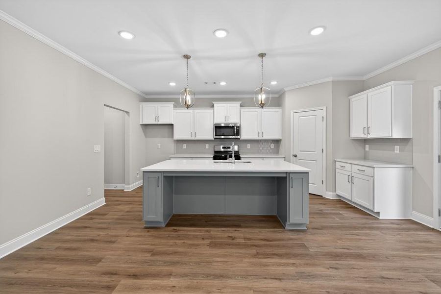 Furnished interior view inside a new home in , Sugar Hill (Image 5).