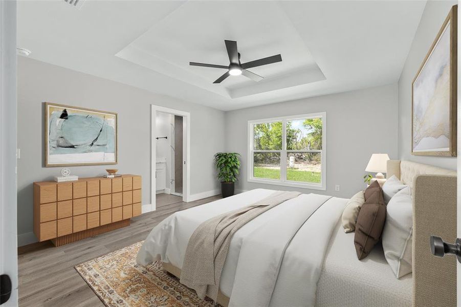 Furnished interior view inside a new home in , Ocklawaha (Image 13).