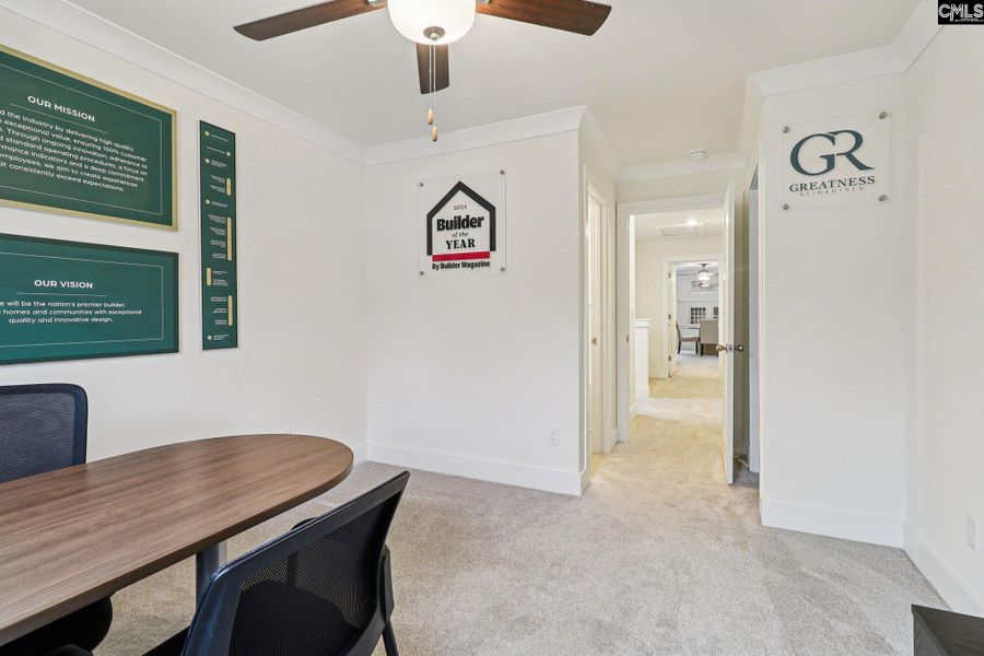 Furnished interior view inside a new home in Walker’s Trail, Lexington (Image 52). Furnished interior view inside a new home in Walker’s Trail, Lexington (Image 52).
