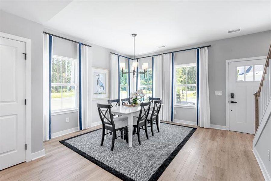 Furnished interior view inside a new home in Grande Dunes North Village, Myrtle Beach (Image 14). Furnished interior view inside a new home in Grande Dunes North Village, Myrtle Beach (Image 14).