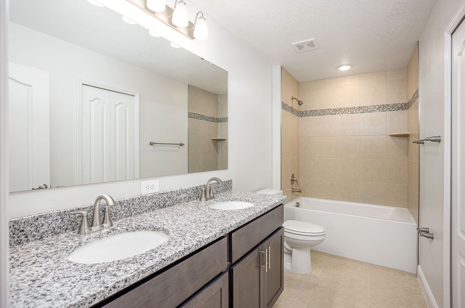 Representative furnished interior of a home built from the Carrington by Maronda Homes in Malabar Springs, Palm Bay (Image 44).