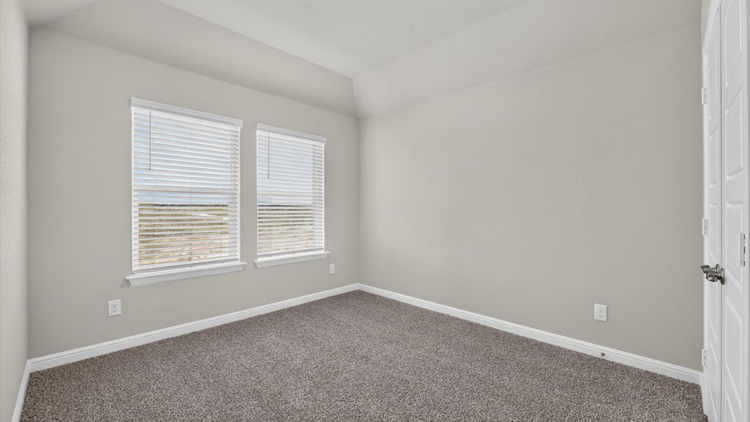 Representative unfurnished interior of a home built from the Juniper by D.R. Horton in Morningstar, Aledo (Image 34). Representative unfurnished interior of a home built from the Juniper by D.R. Horton in Morningstar, Aledo (Image 34).