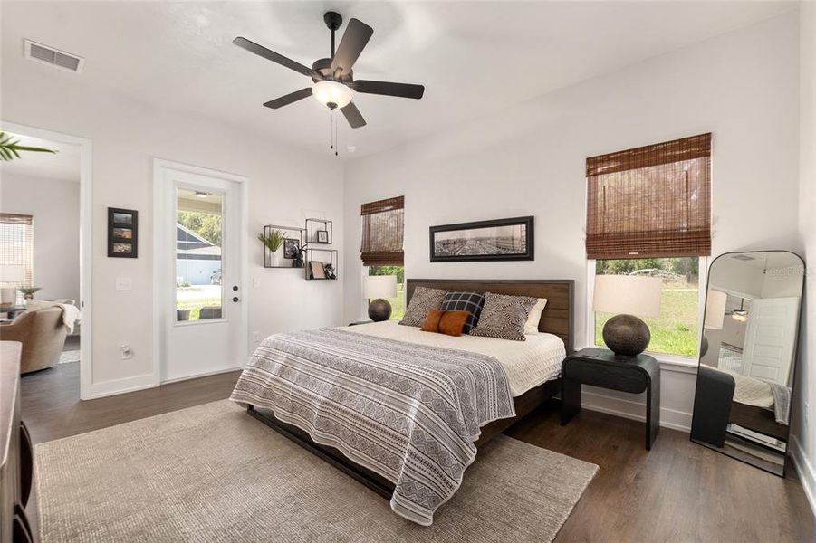 Furnished interior view inside a new home in Fairway Pointe at West End, Newberry (Image 47).