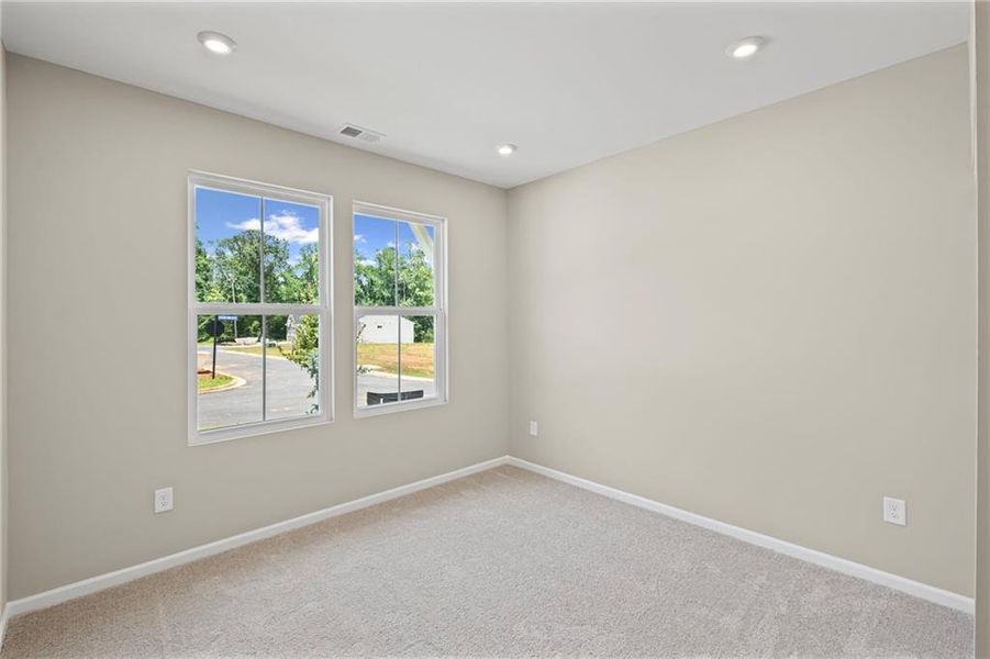 Spacious, unfurnished interior of a new home in Easton Park, Dallas (Image 13).