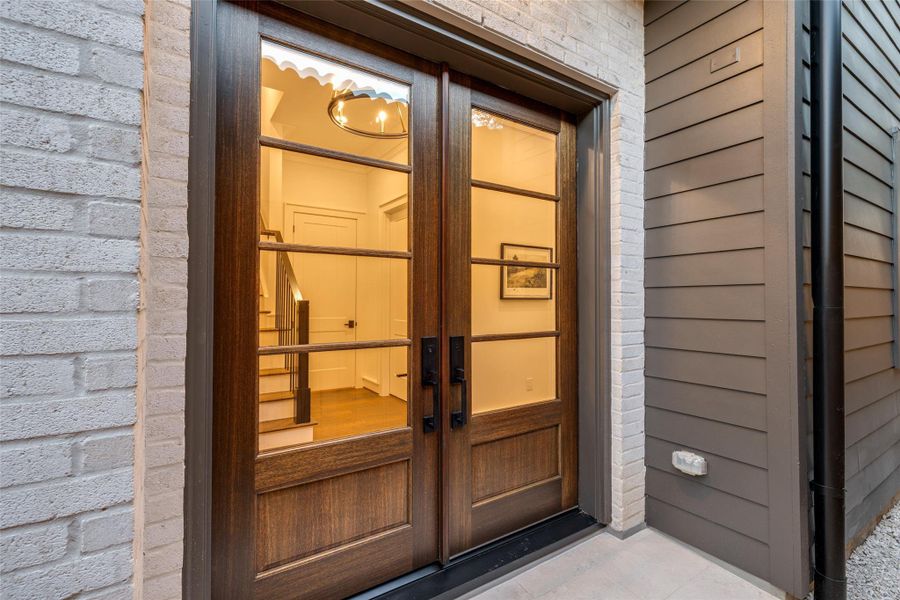 Exterior details and patio area of a home in , Houston (Image 2). Exterior details and patio area of a home in , Houston (Image 2).