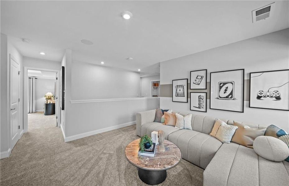 Furnished interior view inside a new home in Linden Grove, Powder Springs (Image 11).