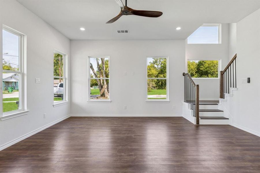 Spacious, unfurnished interior of a new home in , Terrell (Image 16). Spacious, unfurnished interior of a new home in , Terrell (Image 16).