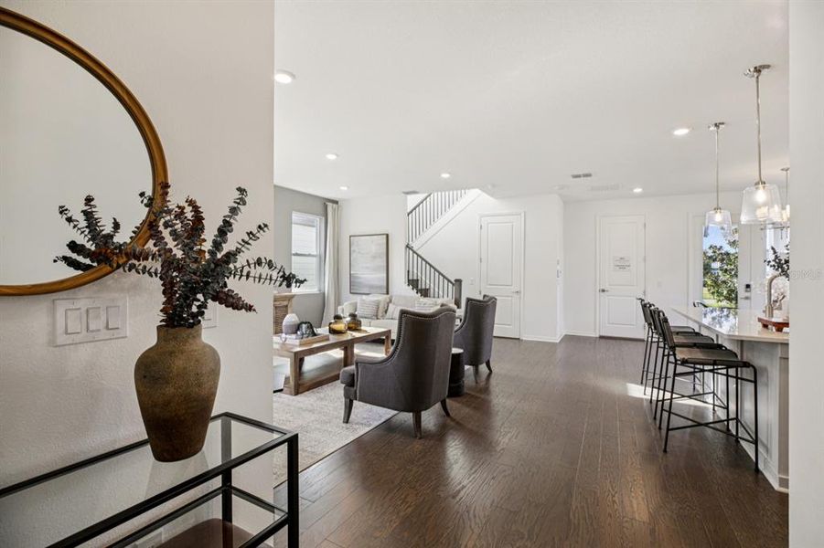 Furnished interior view inside a new home in Northlake Classical, Winter Garden (Image 11). Furnished interior view inside a new home in Northlake Classical, Winter Garden (Image 11).
