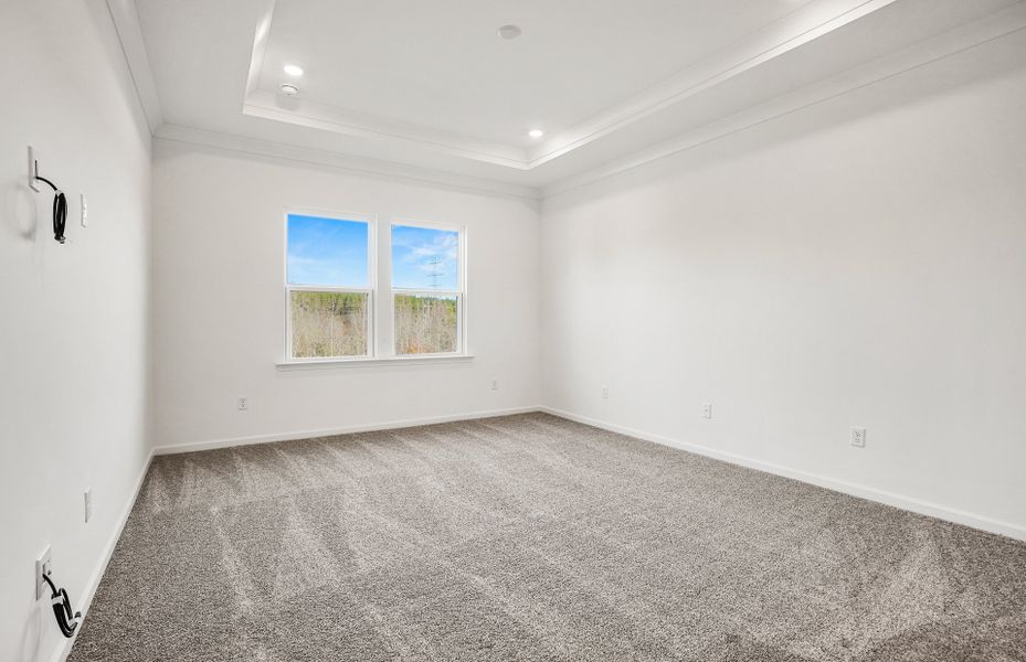 Spacious, unfurnished interior of a new home in Michaux Gardens, Belmont (Image 33). Spacious, unfurnished interior of a new home in Michaux Gardens, Belmont (Image 33).