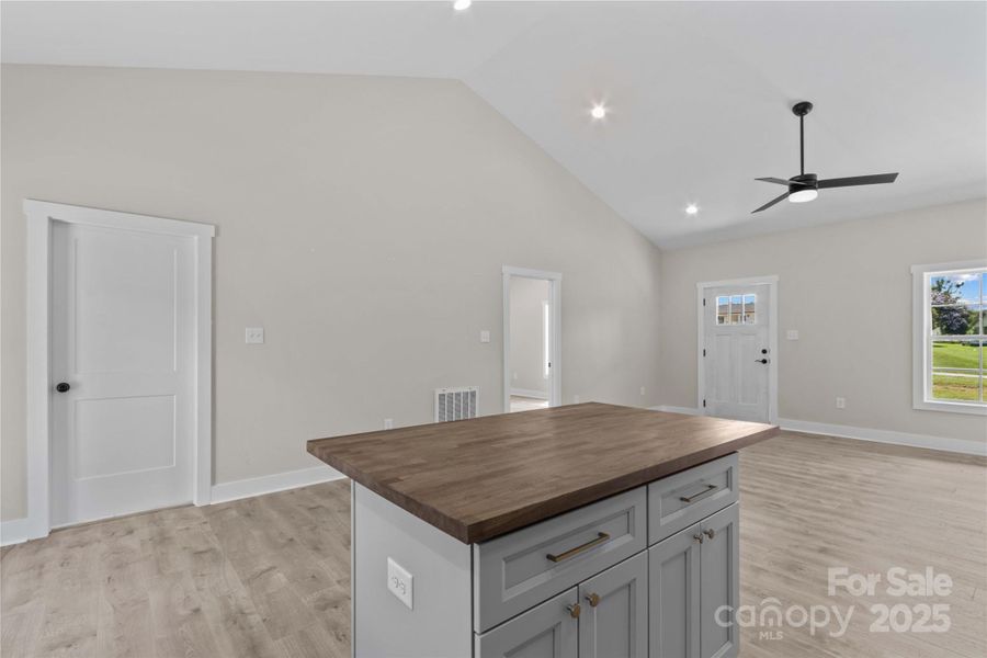 Furnished interior view inside a new home in , Statesville (Image 4).
