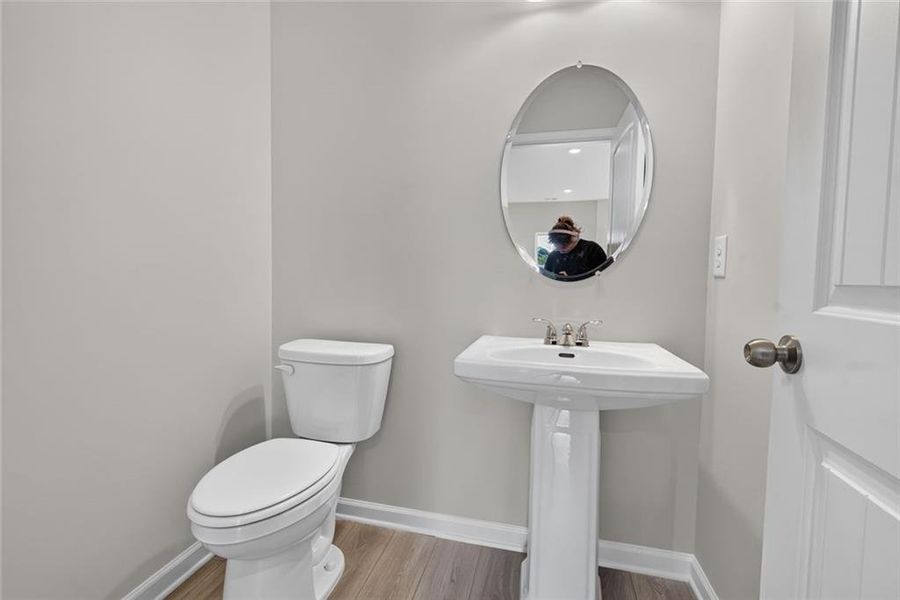 Furnished interior view inside a new home in Sycamore Crest, Calhoun (Image 9).