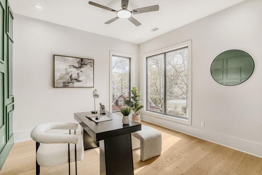 Furnished interior view inside a new home in , Lawrenceville (Image 18).