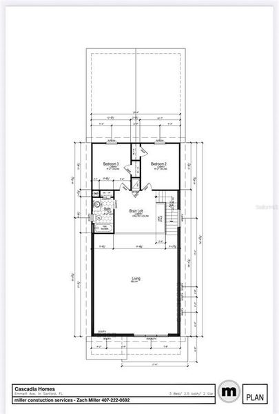 2D floor plan layout of this home in , Sanford, FL (Image 4).