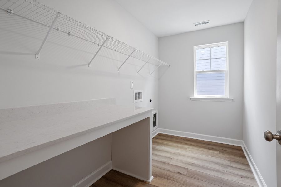 Spacious, unfurnished interior of a new home in Sweetbrier, Durham (Image 32). Spacious, unfurnished interior of a new home in Sweetbrier, Durham (Image 32).