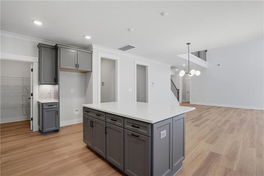 Furnished interior view inside a new home in , Dawsonville (Image 13).