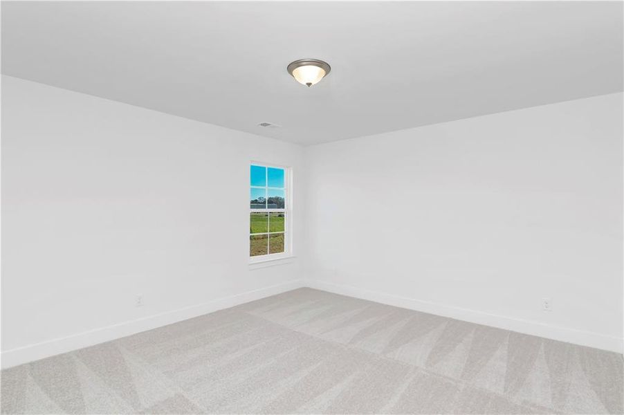 Spacious, unfurnished interior of a new home in Villas at Dawsonville, Dawsonville (Image 32). Spacious, unfurnished interior of a new home in Villas at Dawsonville, Dawsonville (Image 32).