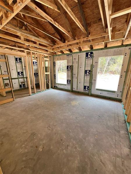 In-progress construction of a new home in , Ocklawaha, FL (Image 9).