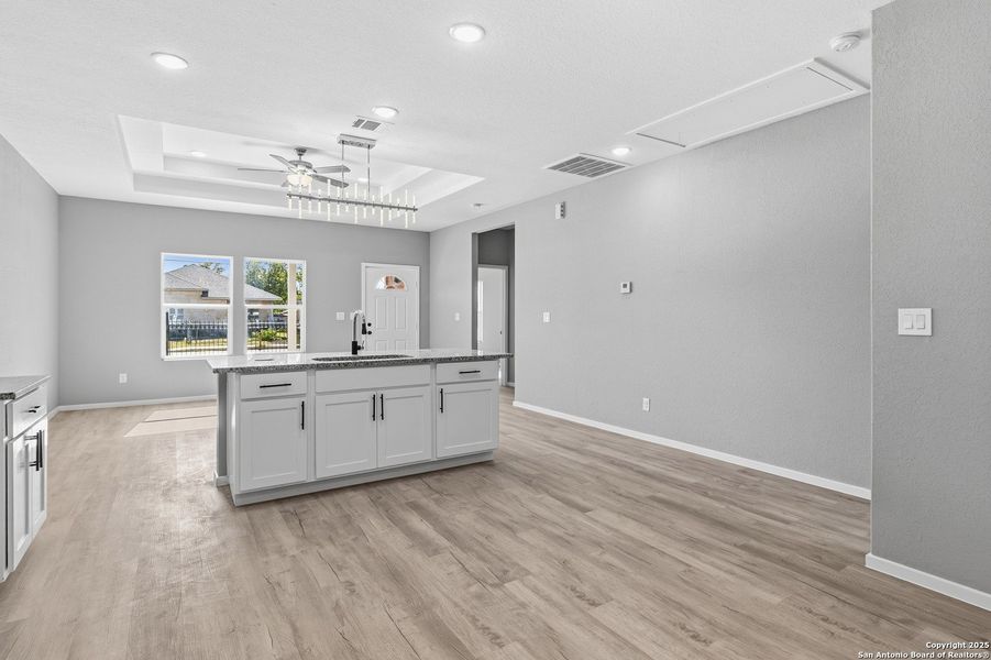 Furnished interior view inside a new home in , San Antonio (Image 14).