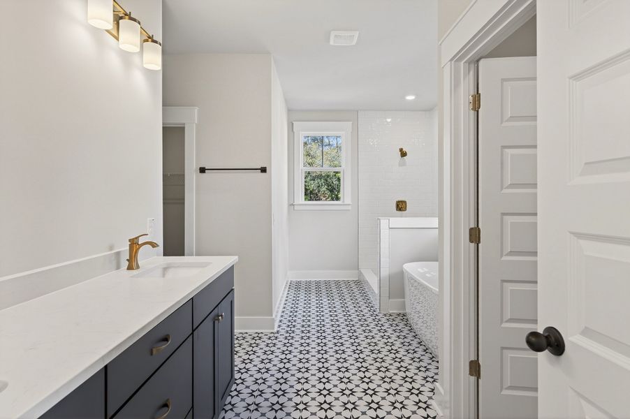 Representative furnished interior of a home built from the Beckham by Hunter Quinn Homes in Greenwood County Homes, Ninety Six (Image 9).