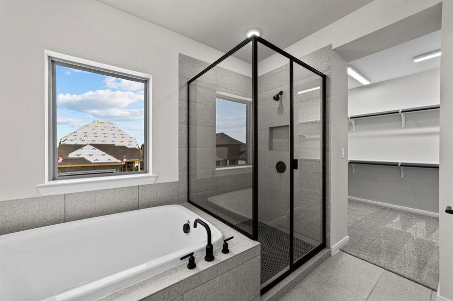 Furnished interior view inside a new home in Mantua Point Gardens, Van Alstyne (Image 10).
