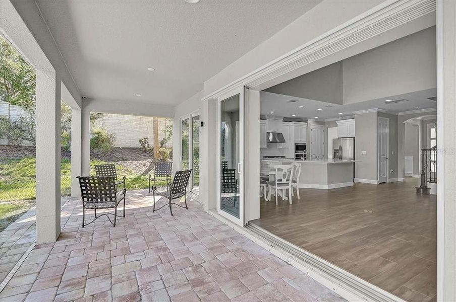 Exterior details and patio area of a home in , Sarasota (Image 24).