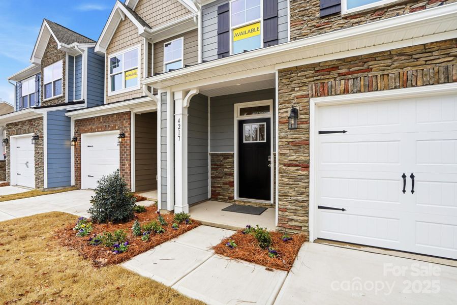 Exterior details and patio area of a home in Harrisburg Village, Harrisburg (Image 4).