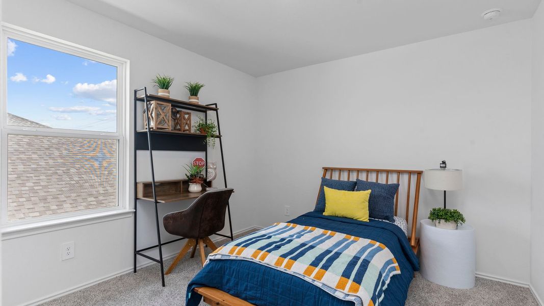 Furnished interior view inside a new home in Tamarron, Fulshear (Image 16).