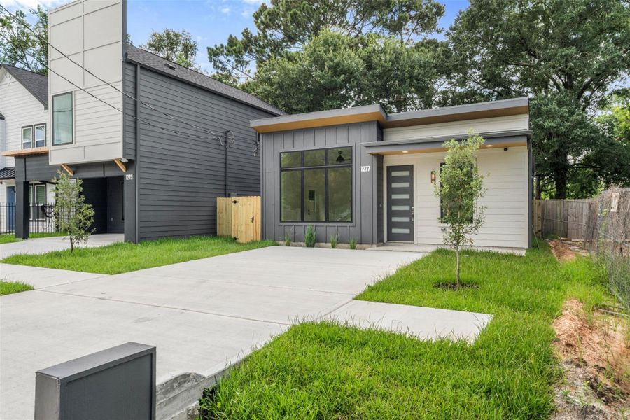 Exterior details and patio area of a home in , Houston (Image 24). Exterior details and patio area of a home in , Houston (Image 24).